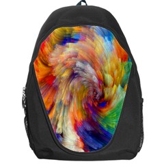 Rainbow Color Splash Backpack Bag