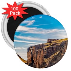 Rocky Mountains Patagonia Landscape   Santa Cruz   Argentina 3  Magnets (100 Pack) by dflcprints