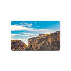 Rocky Mountains Patagonia Landscape   Santa Cruz   Argentina Magnet (Name Card)