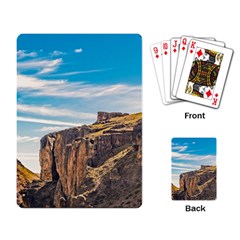 Rocky Mountains Patagonia Landscape   Santa Cruz   Argentina Playing Card