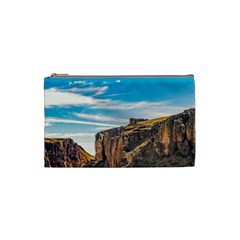 Rocky Mountains Patagonia Landscape   Santa Cruz   Argentina Cosmetic Bag (small)  by dflcprints
