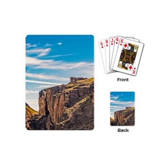 Rocky Mountains Patagonia Landscape   Santa Cruz   Argentina Playing Cards (Mini) 