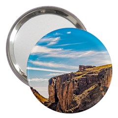 Rocky Mountains Patagonia Landscape   Santa Cruz   Argentina 3  Handbag Mirrors