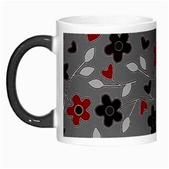 Floral Pattern Morph Mugs by Valentinaart