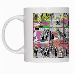 Comic Book  White Mugs by Valentinaart