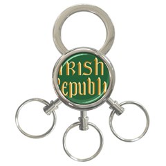 The Irish Republic Flag (1916, 1919-1922) 3-ring Key Chains by abbeyz71