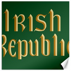 The Irish Republic Flag (1916, 1919-1922) Canvas 12  X 12   by abbeyz71