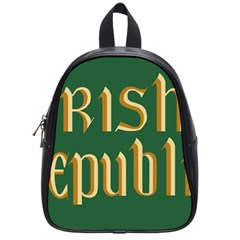 The Irish Republic Flag (1916, 1919-1922) School Bags (small)  by abbeyz71