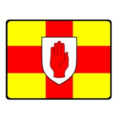 Flag Of The Province Of Ulster  Fleece Blanket (small) by abbeyz71