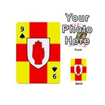 Flag of the Province of Ulster  Playing Cards 54 (Mini)  Front - Spade9