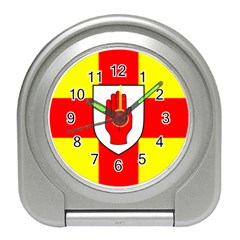 Flag Of The Province Of Ulster  Travel Alarm Clocks by abbeyz71