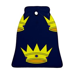 Flag Of Irish Province Of Munster Bell Ornament (two Sides)