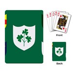 Ireland National Rugby Union Flag Playing Card Back