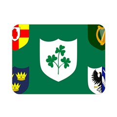 Ireland National Rugby Union Flag Double Sided Flano Blanket (mini)  by abbeyz71