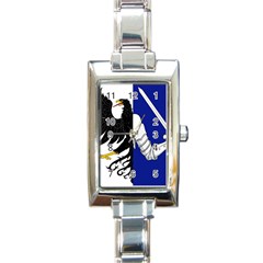 Flag Of Connacht Rectangle Italian Charm Watch