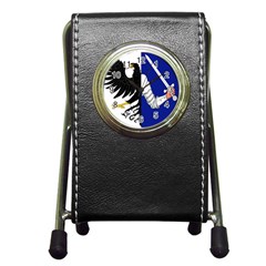 Flag Of Connacht Pen Holder Desk Clocks