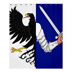 Flag Of Connacht Shower Curtain 60  X 72  (medium) 