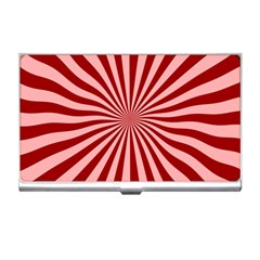 Sun Background Optics Channel Red Business Card Holders