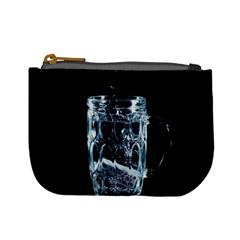 Glass Water Liquid Background Mini Coin Purses