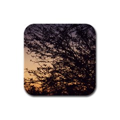 Arizona Sunset Rubber Square Coaster (4 pack) 