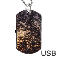 Arizona Sunset Dog Tag USB Flash (Two Sides)