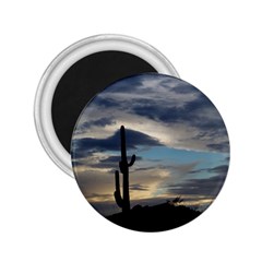 Cactus Sunset 2 25  Magnets by JellyMooseBear