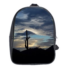 Cactus Sunset School Bags(large)  by JellyMooseBear