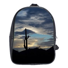 Cactus Sunset School Bags (xl)  by JellyMooseBear