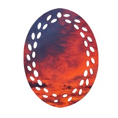 Arizona Sky Ornament (oval Filigree)