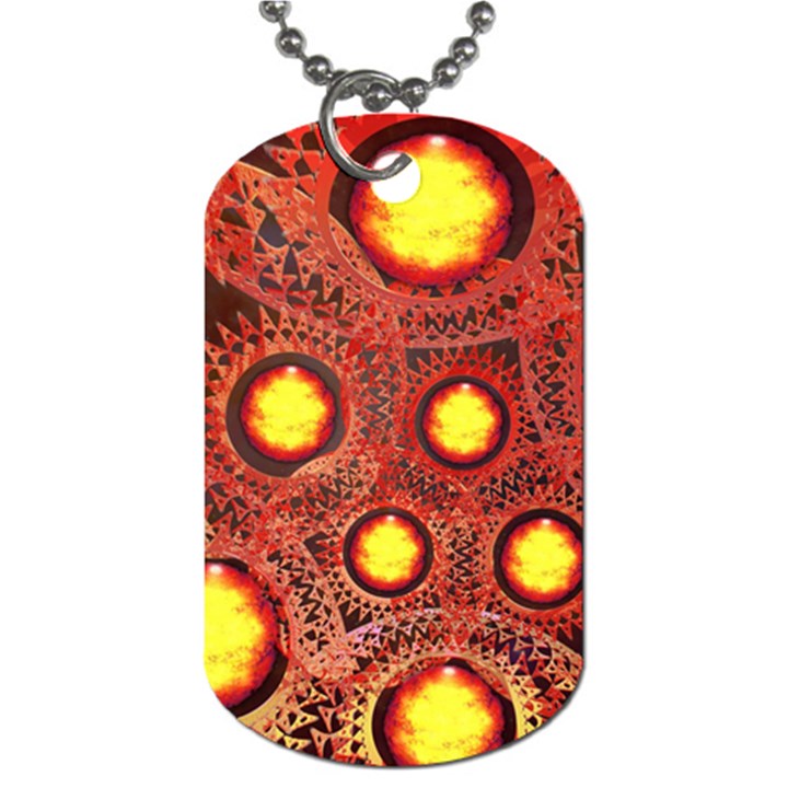 Mechanical Universe Dog Tag (Two Sides)