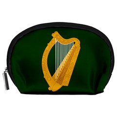 Flag Of Leinster Accessory Pouches (large)  by abbeyz71