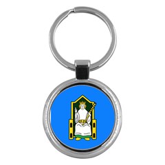 Flag Of Mide Key Chains (round)  by abbeyz71