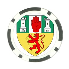 County Antrim Coat Of Arms Poker Chip Card Guard (10 Pack) by abbeyz71