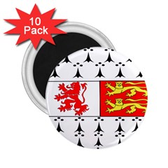 County Carlow Coat Of Arms 2 25  Magnets (10 Pack)  by abbeyz71