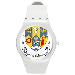 County Clare Coat Of Arms Round Plastic Sport Watch (m) by abbeyz71
