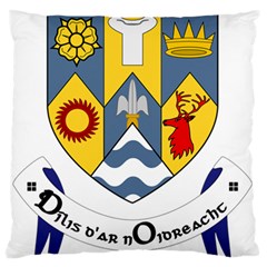 County Clare Coat Of Arms Large Flano Cushion Case (two Sides) by abbeyz71