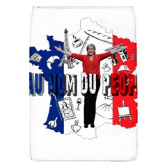 Marine Le Pen Flap Covers (l)  by Valentinaart