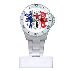 Marine Le Pen Plastic Nurses Watch by Valentinaart