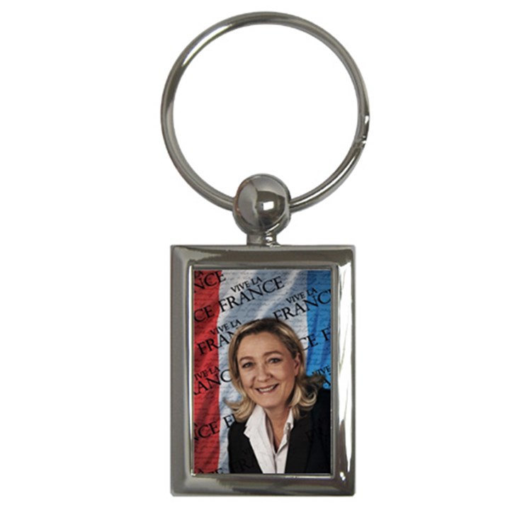 Marine Le Pen Key Chains (Rectangle) 