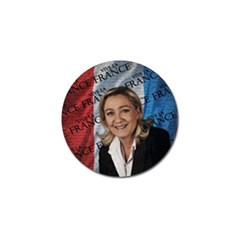 Marine Le Pen Golf Ball Marker (4 Pack) by Valentinaart