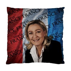 Marine Le Pen Standard Cushion Case (one Side) by Valentinaart