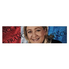 Marine Le Pen Satin Scarf (oblong) by Valentinaart