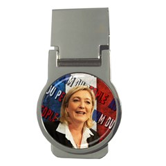 Marine Le Pen Money Clips (round)  by Valentinaart