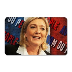 Marine Le Pen Magnet (rectangular) by Valentinaart