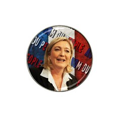 Marine Le Pen Hat Clip Ball Marker (4 Pack) by Valentinaart