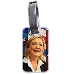 Marine Le Pen Luggage Tags (two Sides) by Valentinaart