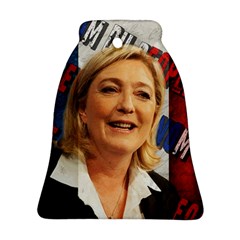 Marine Le Pen Bell Ornament (two Sides) by Valentinaart