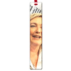 Marine Le Pen Large Book Marks by Valentinaart