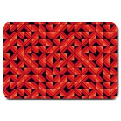 Fake Wood Pattern Large Doormat  by linceazul