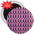 Makeup 3  Magnets (10 pack)  Front